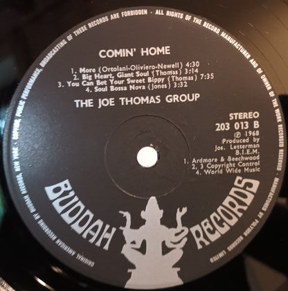 The Joe Thomas Group : Comin' Home (LP, Album)
