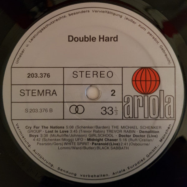 Various : Double Hard (LP, Comp, Ger)