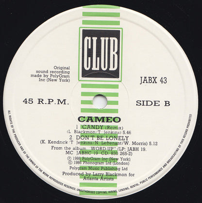 Cameo : Candy (12")