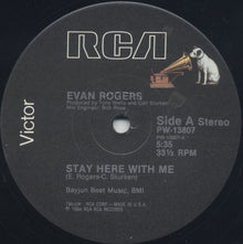 Evan Rogers : Stay Here With Me (12")