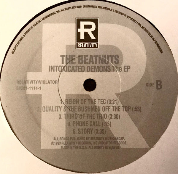 The Beatnuts : Intoxicated Demons The EP (12", EP, RP)
