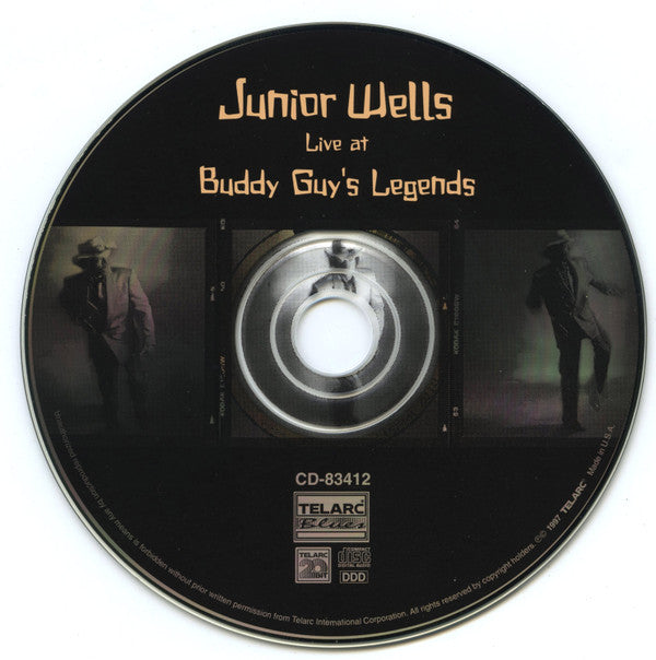 Junior Wells : Live At Buddy Guy's Legends (CD, Album, 20-)