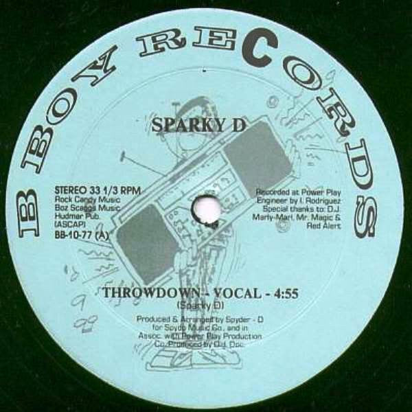 Sparky D : Throwdown (12")