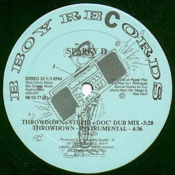 Sparky D : Throwdown (12")