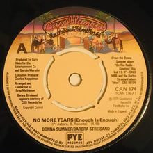 Donna Summer / Barbra Streisand : No More Tears (Enough Is Enough) (7", Single, 4-p)