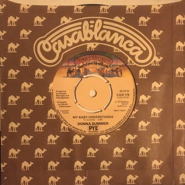 Donna Summer / Barbra Streisand : No More Tears (Enough Is Enough) (7", Single, 4-p)