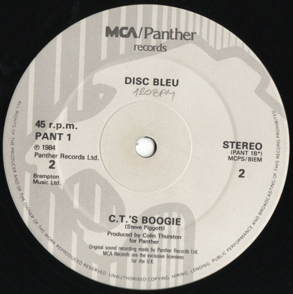 Disc Bleu : I Got Your Number (12", Maxi)