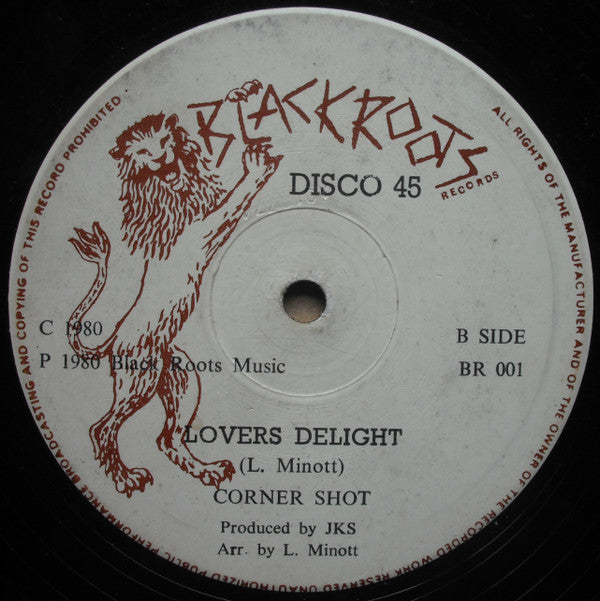 Sugar Minott & Corner Shot : Lovers Rock (12")