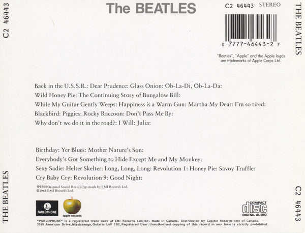 The Beatles : The Beatles (2xCD, Album, RE, Fat)