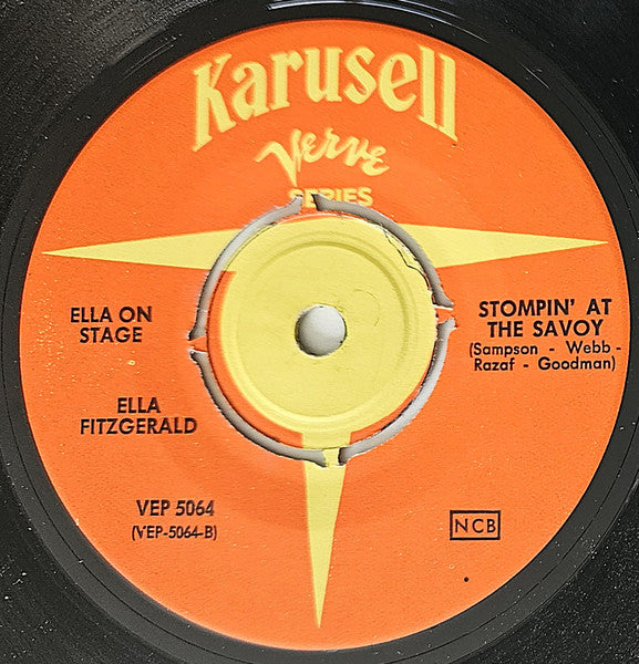 Ella Fitzgerald : Ella On Stage (7", EP)