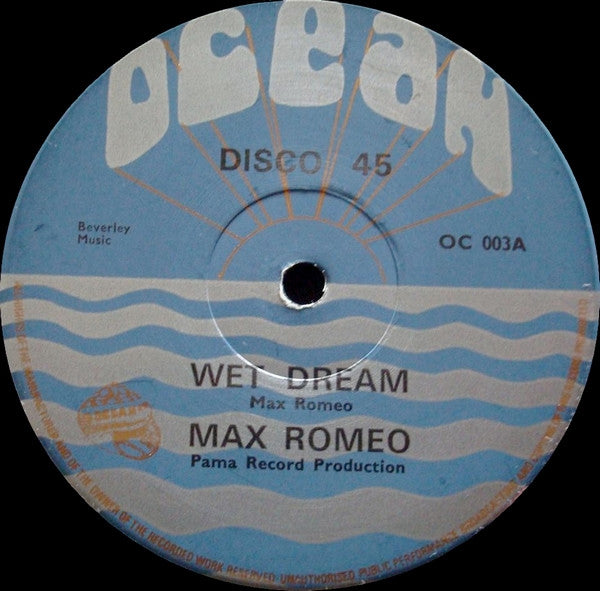 Max Romeo / The Versatiles And Eric Barnet : Wet Dream / Action Line (12")