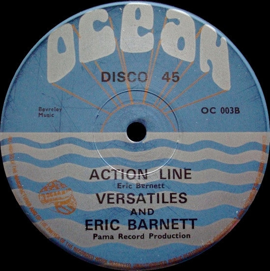 Max Romeo / The Versatiles And Eric Barnet : Wet Dream / Action Line (12")