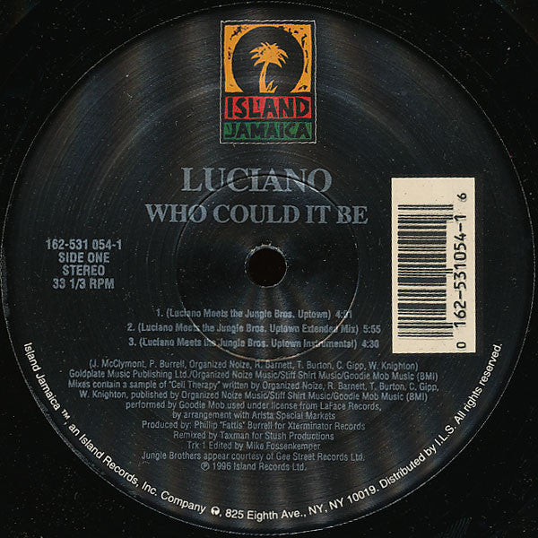 Luciano (2) : Who Could It Be (12")