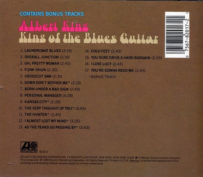 Albert King : King Of The Blues Guitar (CD, Comp, Mono, All)