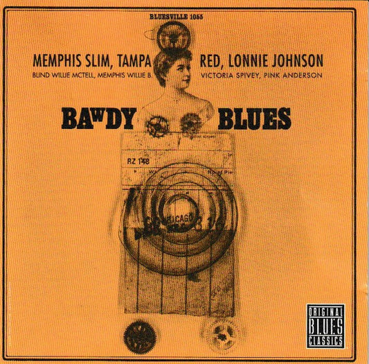 Various : Bawdy Blues (CD, Comp, RE, RM)