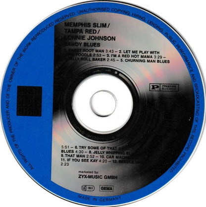 Various : Bawdy Blues (CD, Comp, RE, RM)