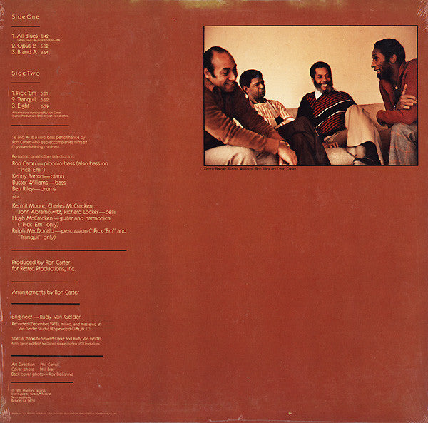Ron Carter : Pick 'Em (LP, Album, San)