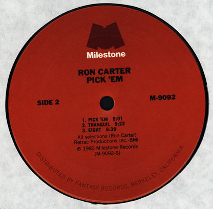 Ron Carter : Pick 'Em (LP, Album, San)