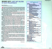 Buddy Guy : Left My Blues In San Francisco (LP, Album, RE)