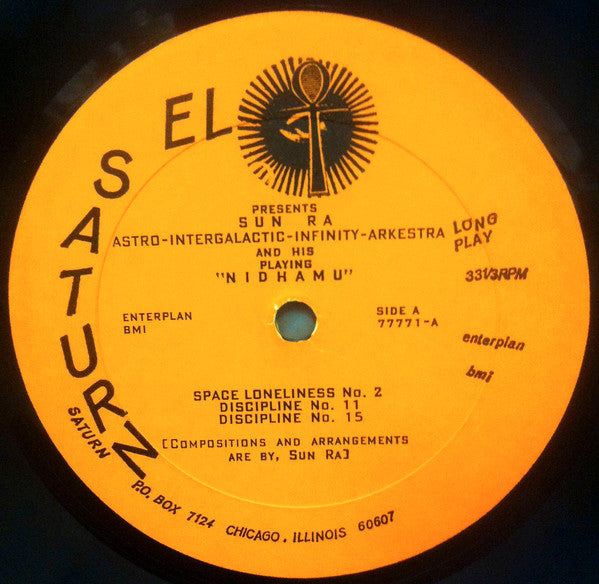 The Sun Ra Arkestra : Nidhamu (Live In Egypt Vol. II) (LP, Album, RP)