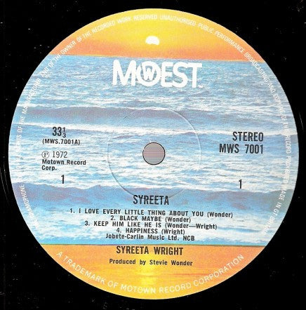 Syreeta : Syreeta (LP, Album)