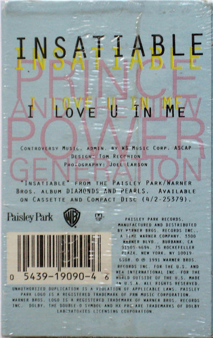 Prince And The New Power Generation : Insatiable (Cass, Single, SR)