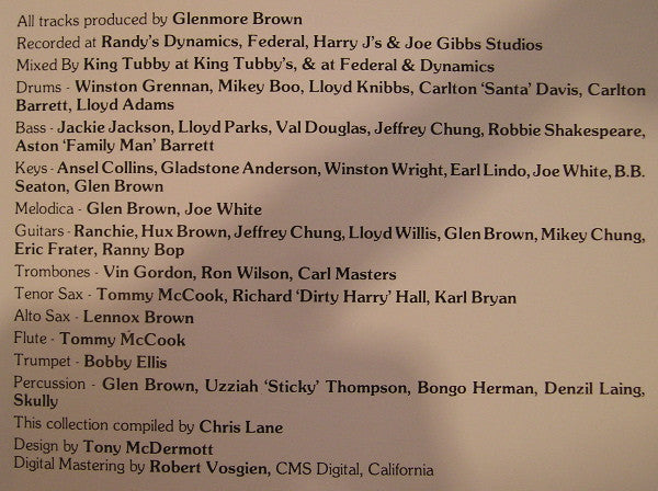 Glen Brown : Boat To Progress! (The Original Pantomine Vocal Collection 1970-74) (CD, Comp)