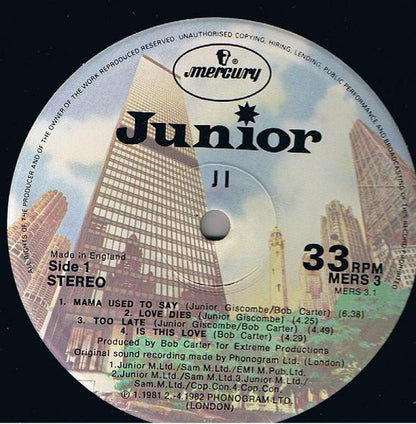 Junior (2) : Ji (LP, Album)