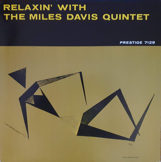 The Miles Davis Quintet : Relaxin' With The Miles Davis Quintet (LP, Album, Mono, RE)