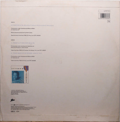 Luther Vandross : Come Back (12")