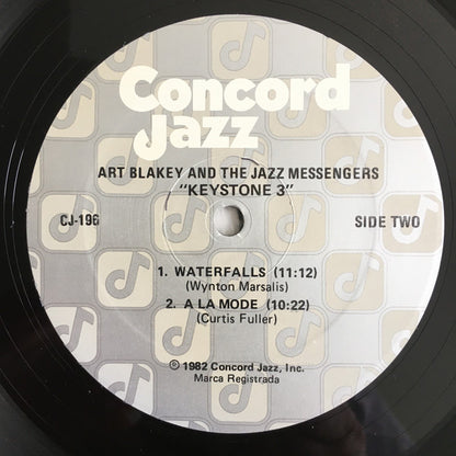 Art Blakey And The Jazz Messengers* : Keystone 3 (LP, Album)