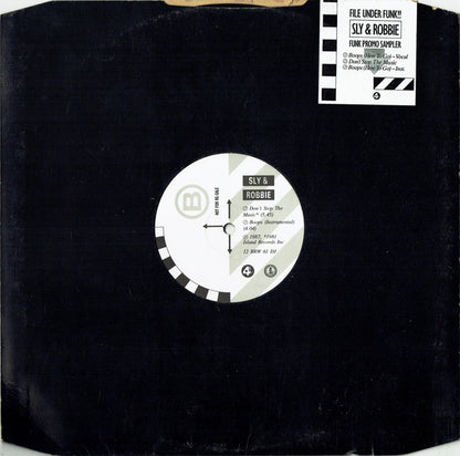 Sly & Robbie : Boops (Here To Go) (12", Promo)