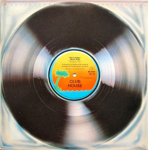 Club House : Do It Again / Billie Jean (12", Single)