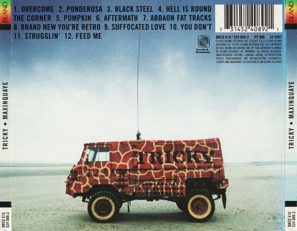 Tricky : Maxinquaye (CD, Album, Inv)