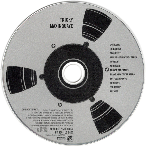 Tricky : Maxinquaye (CD, Album, Inv)