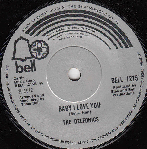 The Delfonics : Trying To Make A Fool Of Me (7", Single, RE, Sol)
