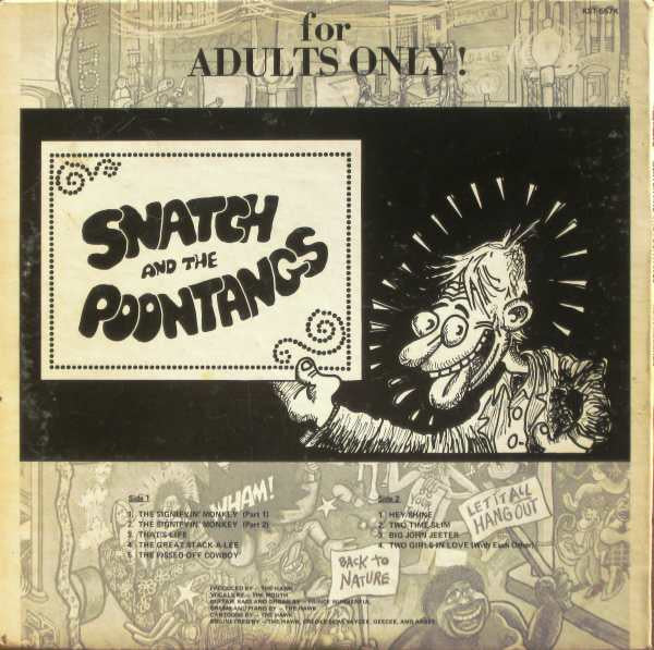 Snatch And The Poontangs : Snatch And The Poontangs (LP, Album, Gat)