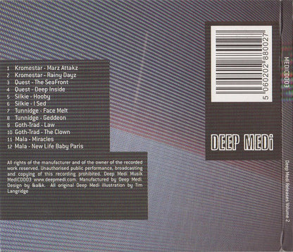 Various : Deep Medi Releases Volume 2 (CD, Comp)