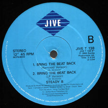 Steady B : Cheatin' Girl / Bring The Beat Back (12", MP)