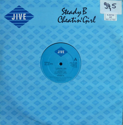 Steady B : Cheatin' Girl / Bring The Beat Back (12", MP)