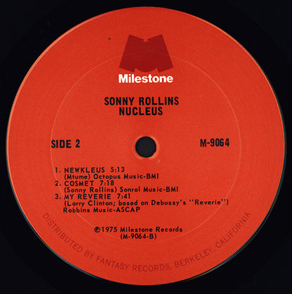 Sonny Rollins : Nucleus (LP, Album, San)