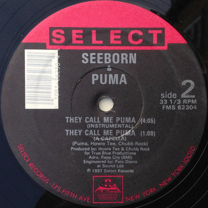 Seeborn & Puma* : They Call Me Puma (12")