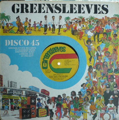 Clint Eastwood And General Saint : Tribute To General Echo / Two Bad D.J. (12")