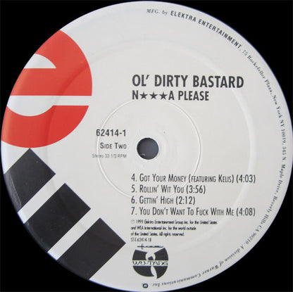Ol' Dirty Bastard : N***a Please (2xLP, Album)