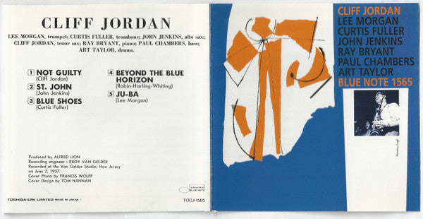 Cliff Jordan* : Cliff Jordan (CD, Album, RE)