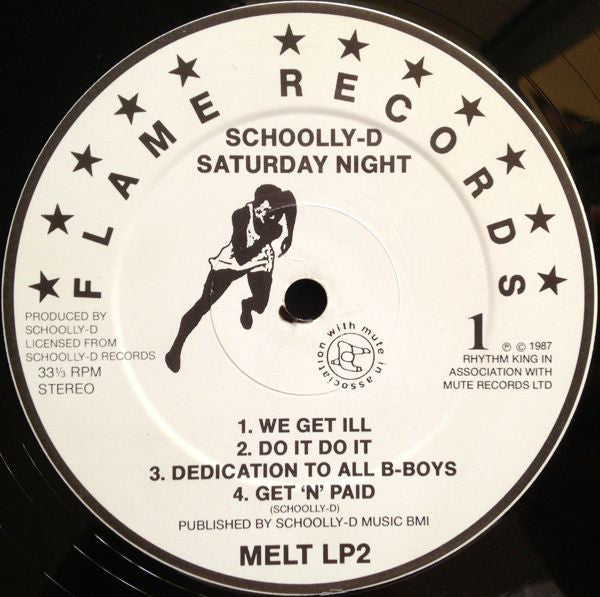 Schoolly D : Saturday Night! • The Album (LP, Album)