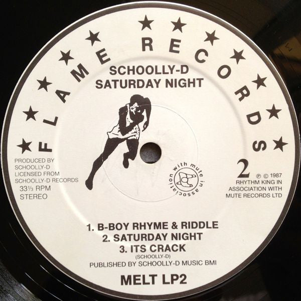 Schoolly D : Saturday Night! • The Album (LP, Album)