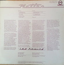 Lee Konitz : Motion (LP, Album, Mono, RE)