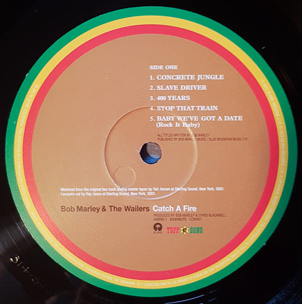 The Wailers : Catch A Fire (LP, Album, RE, RM, Gim)