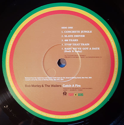 The Wailers : Catch A Fire (LP, Album, RE, RM, Gim)
